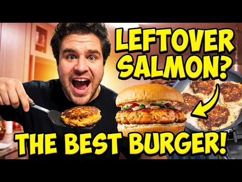 Pan-Fried Salmon Patties - Perfect Way to Use Leftover Fish