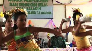 Tarian Bali. SDN 2 Lalapin. Hampang. Kota Baru,Kalimantan Selatan