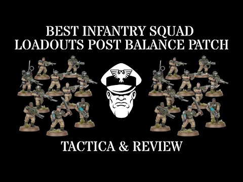Best Infantry Squad Loadouts Post Balance Patch - Competitive 9th Ed. Warhammer 40,000