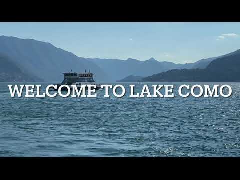 Lake Como, Italy. Varenna and Bellagio in 4K