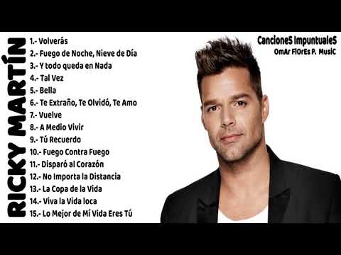 Ricky Martín - Mejores Éxitos II MIX ROMANTICOS