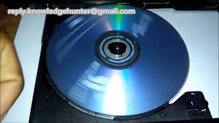 Insert and Eject CD DVD into Acer Laptop