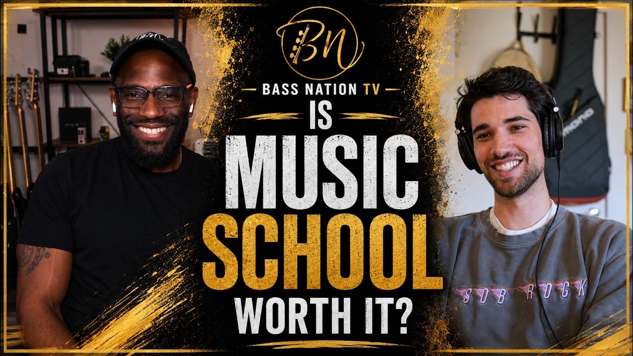 Do Musicians REALLY Need Music School? | Daric & Callen talk it out | Bass Nation Tv 📺