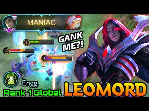 Come & Fight Me! MANIAC Leomord with Purify META! - Top 1Global Leomord by Engg. - MLBB