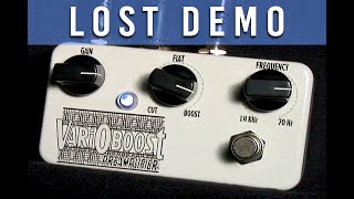 Video thumbnail for Lost Demos: Catalinbread VariOboost by AndyDemos