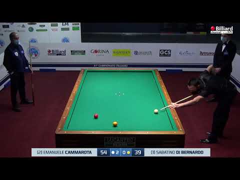 Di Bernardo Sabatino VS Cammarota Emanuele - 21° Campionato Italiano Salerno