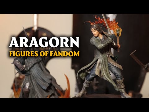 Aragorn 1/8 scale - Figures of Fandom Unboxing & Review by Weta Workshop