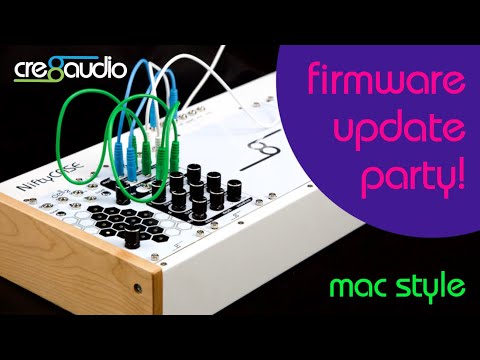 Updating NiftyCASE, Cellz, and Chipz Firmware using a Mac