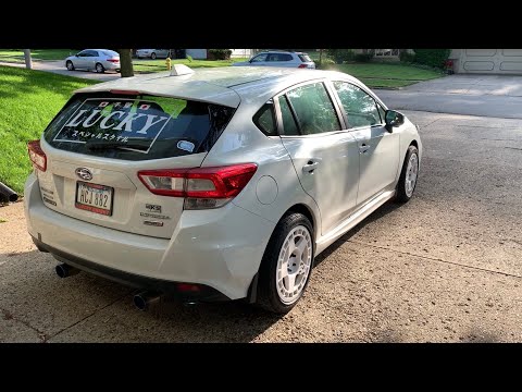 2018 Impreza HKS Legamax exhaust