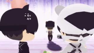 【進撃のMMD】-続-ｽﾞｲ₍₍(ง━‸━)ง눈‸눈)ว눈‸눈)ว⁾⁾ｽﾞｲ【Attack on Titan MMD】