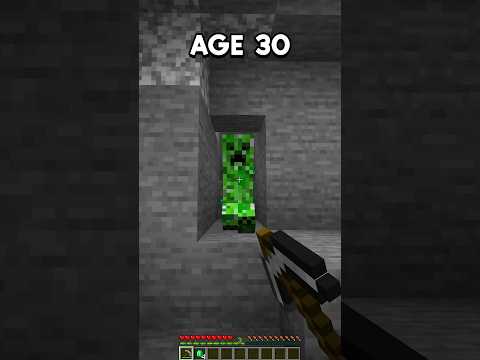 Rainbow Noob - How to Escape Minecraft Traps in Every Age 😱 (INSANE 9%) #shorts #minecraft