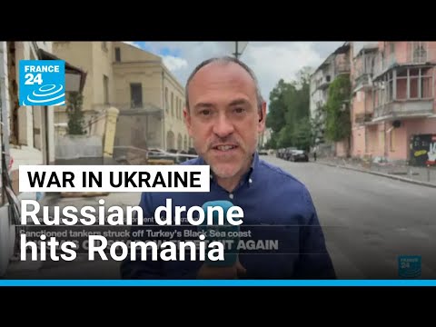 Russian drone hits Romania apartment block, drawing NATO, EU outrage