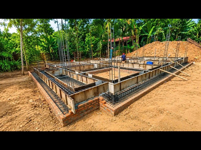 Building Our House – Part 1 | Rebar Installation, Formwork & Concrete Pouring SDDEFAULT Thumbnail