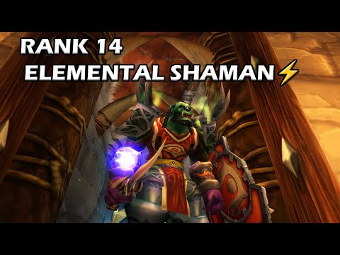 Rank 14 Elemental Shaman Is BUSTED⚡