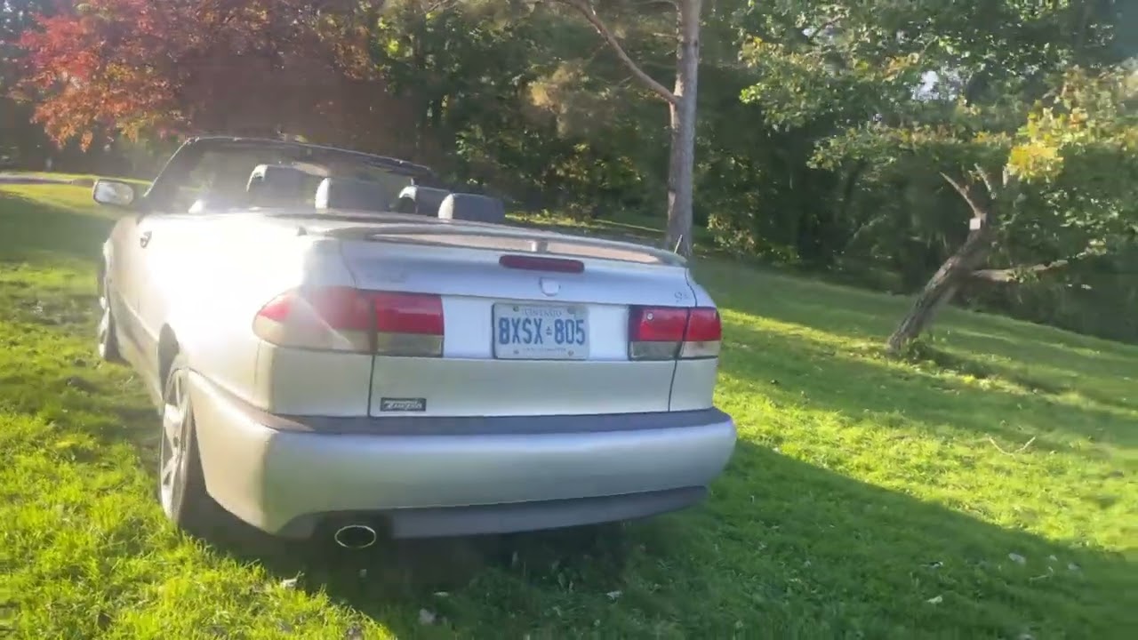 **SOLD on the CCC Buy-It-Now Lot** 51K km One Owner 2003 Saab 9-3 SE Convertible – Inspected, Ontario Safetied