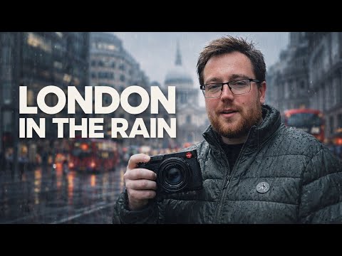 London Street Photography in the Rain