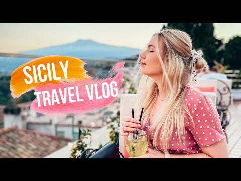 The most beautiful place in Sicily 🍋  | Travel vlog: Taormina | Isola Bella | Etna | Italy