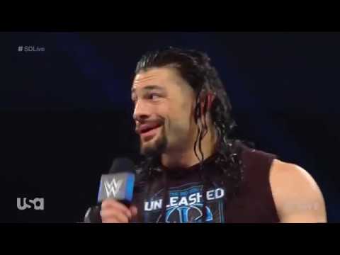 Roman Reigns Spears Daniel Bryan Full Segment WWE SmackDown LIVE 27 August 2019 1080p