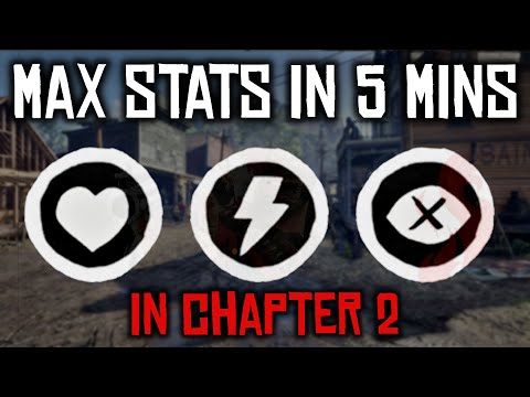 Get MAX STATS in 5 Mins in Red Dead Redemption 2