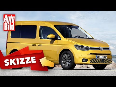 VW Caddy (2020): Neuvorstellung - Skizze - Info