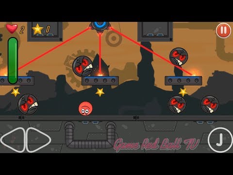 Red Ball Roll 2 - Gameplay Walkthrough - All Levels (iOS, Android)