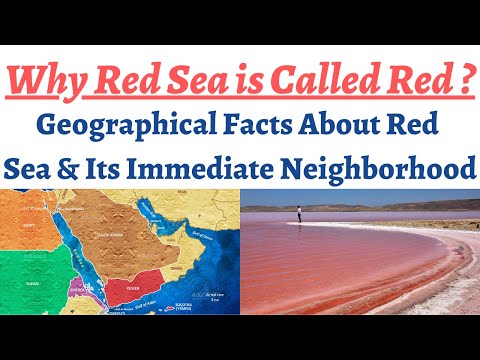 Why Red Sea is known as Red Sea ? Geographical Facts about Red Sea. #babelmandab #gulfofaqaba