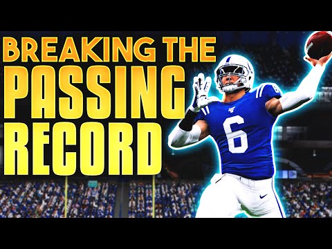 BREAKING THE PASSING RECORD! Madden 20 Face Of the Franchise