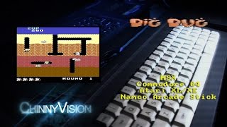 ChinnyVision - Ep 67 - Dig Dug - MSX, C64, Atari XL/XE
