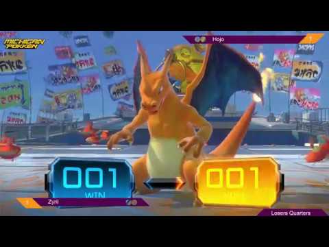 Hojo (Pikachu) Vs. Zyril (Charizard) Lansing Pokken Hopeful 2 - 8-4-18