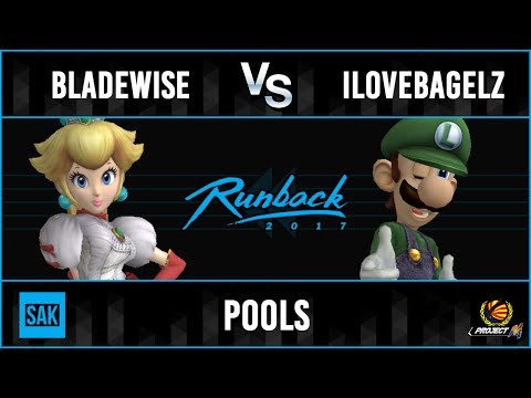 Runback 2017: ilovebagelz (Falcon, Luigi) vs Bladewise (Peach) Pools