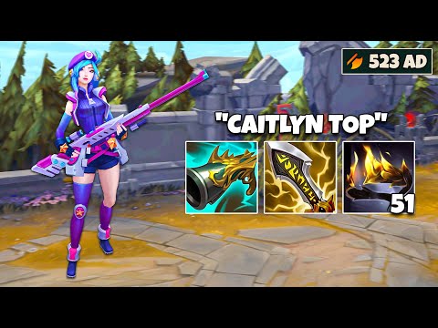 FULL LETHALITY ONE SHOT CAITLYN IS BEYOND BROKEN!