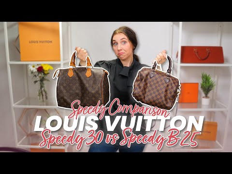 Speedy 30 or Speedy B 25? Full Review, What Fit's & Comparison of These Iconic LV Bags!