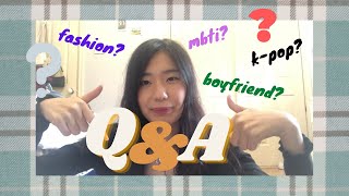 Q&A + GIVEAWAY WINNER!