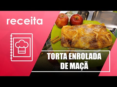 Faça uma espetacular torta enrolada de maçã com chef Douglas Volpy – 27/07/22
