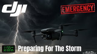 DJI Preparing For The Storm