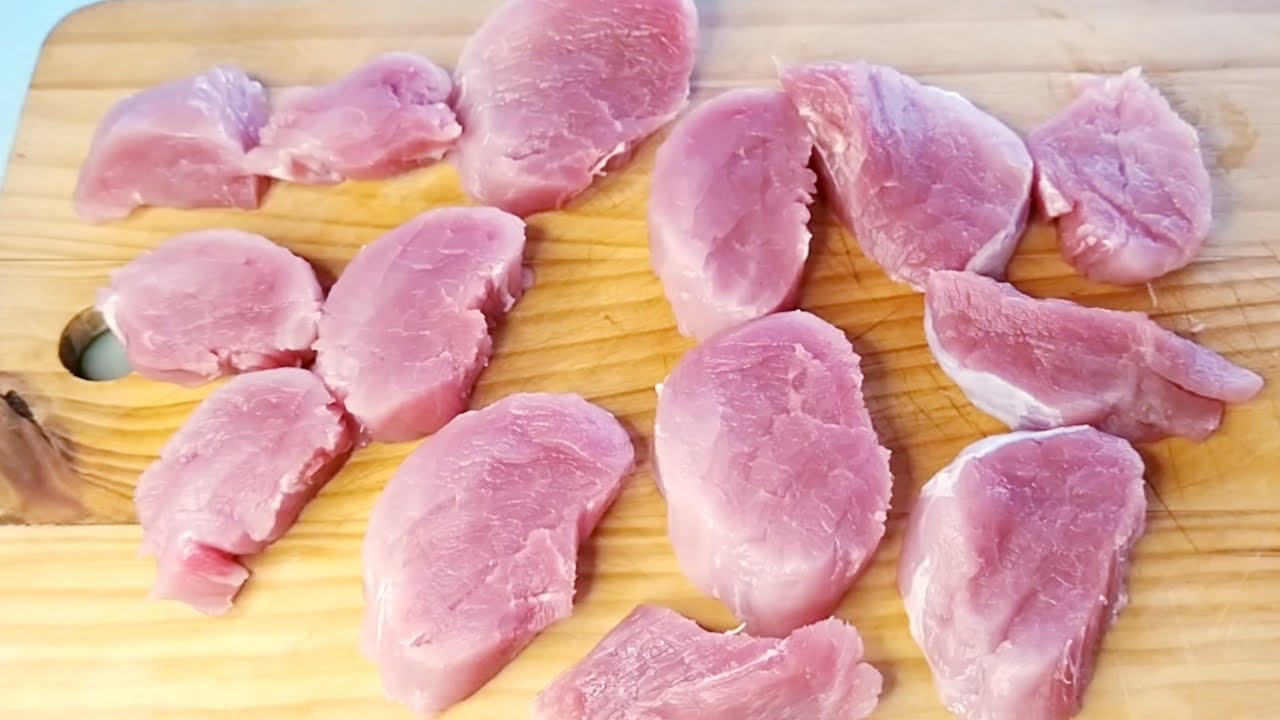 La mejor manera de hacer carne de solomillo en sartén, delicioso resultado, muy fácil y rápido