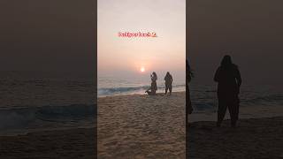 Pozhiyoor Beach⛱️/vibe/Beachvibe/#beach #travel #summer #sea #nature #photography #sunset #beachlife