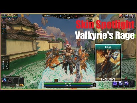 Valkyrie's Rage - SMITE Skin Spotlight (Joust)