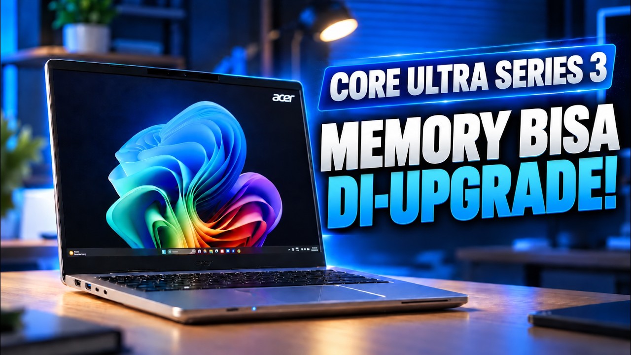 Laptop Bisnis Ringan tapi Powerful! | Acer TravelMate P2 AI, Storage Besar & Memory Upgradeable