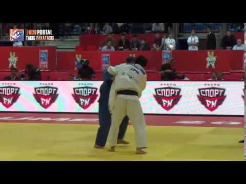 Judo Grand Slam Tyumen 2014 Semifinal -60kg KIDO SHINJI (JPN) - MSHVIDOBADZE Robert (RUS)