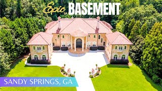 Download the video "19,000 SQFT Home w/ Ballroom, Bar & Lounge + 10 Bedrooms on 2 Acres FOR SALE North of Atlanta"