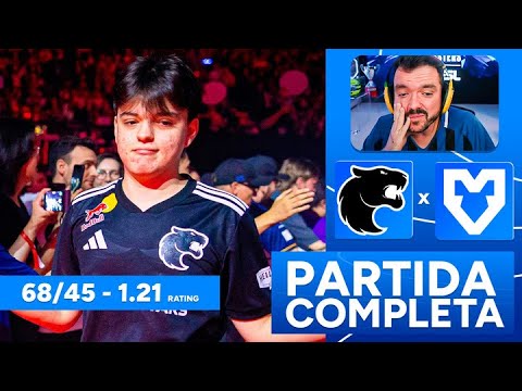 QUARTAS DE FINAL! FURIA vs MOUZ - PARTIDA COMPLETA COM GAULES - IEM COLOGNE 2025