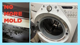 How to Get Rid of Mold on Your Front Load Washing Machine - Replace Boot Seal on the Whirlpool Duet