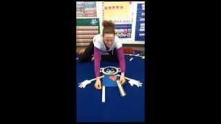 Mrs. Smith sings MAT MAN song (from Handwriting without Tears)