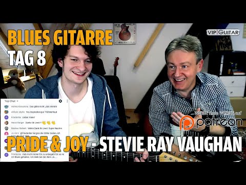 Fortgeschrittenenkurs Blues Tag.8 - wir lernen "Pride and Joy" - Stevie Ray Vaughan