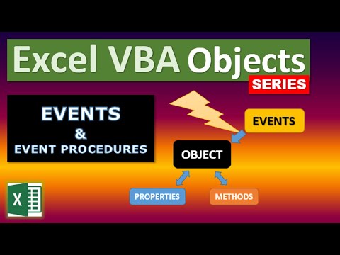 Excel VBA Objects: Events and Event Procedures