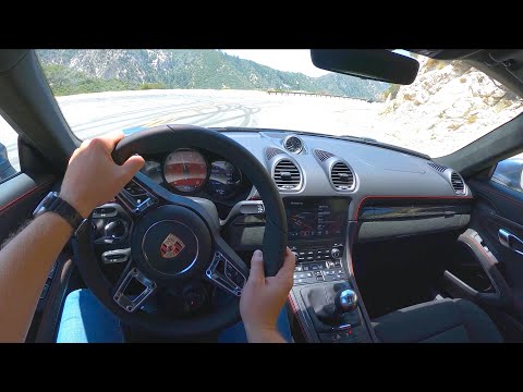 2025 Porsche 718 Cayman GTS 4.0 6MT - POV Test Drive (Binaural Audio)