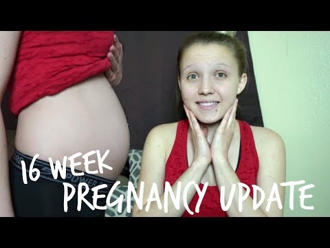 Week 16 Pregnancy Update│FEELING THE BABY MOVE?! Video