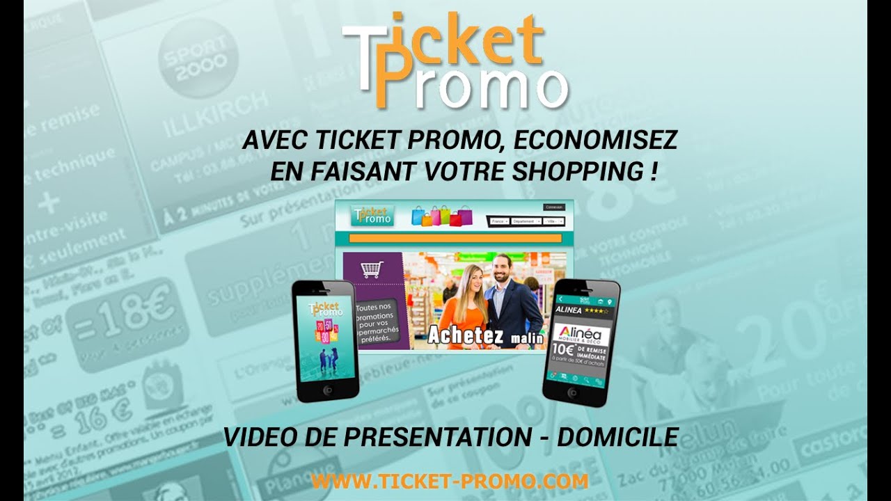 L’enseigne Ticket Promo présente son site et son application mobile