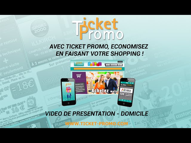 L’enseigne Ticket Promo présente son site et son application mobile